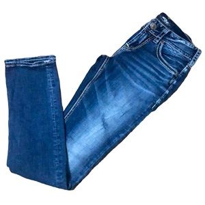 Silver Suki Straight Jeans